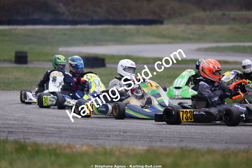 KA100 — 28/02 & 01/03/2026 : 1ère manche du Championnat du Sud 2026 à Aigues-Vives (photos Stéphane Agnus) 2026 — karting
