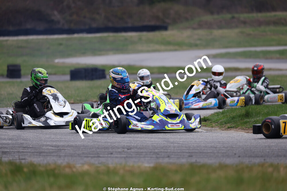 KA100 — 28/02 & 01/03/2026 : 1ère manche du Championnat du Sud 2026 à Aigues-Vives (photos Stéphane Agnus) 2026 — karting