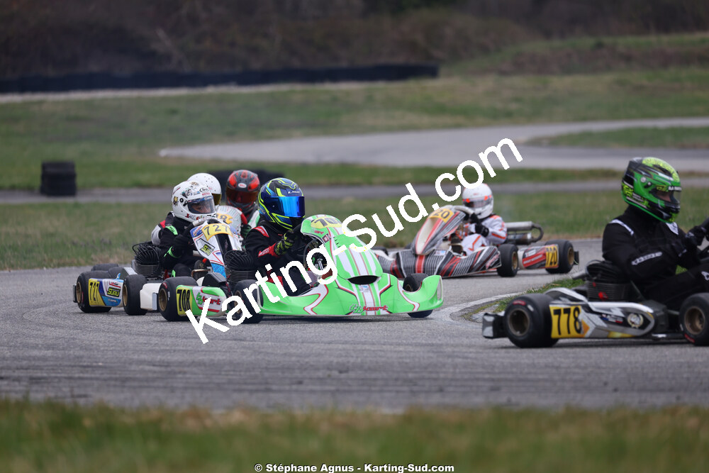 KA100 — 28/02 & 01/03/2026 : 1ère manche du Championnat du Sud 2026 à Aigues-Vives (photos Stéphane Agnus) 2026 — karting