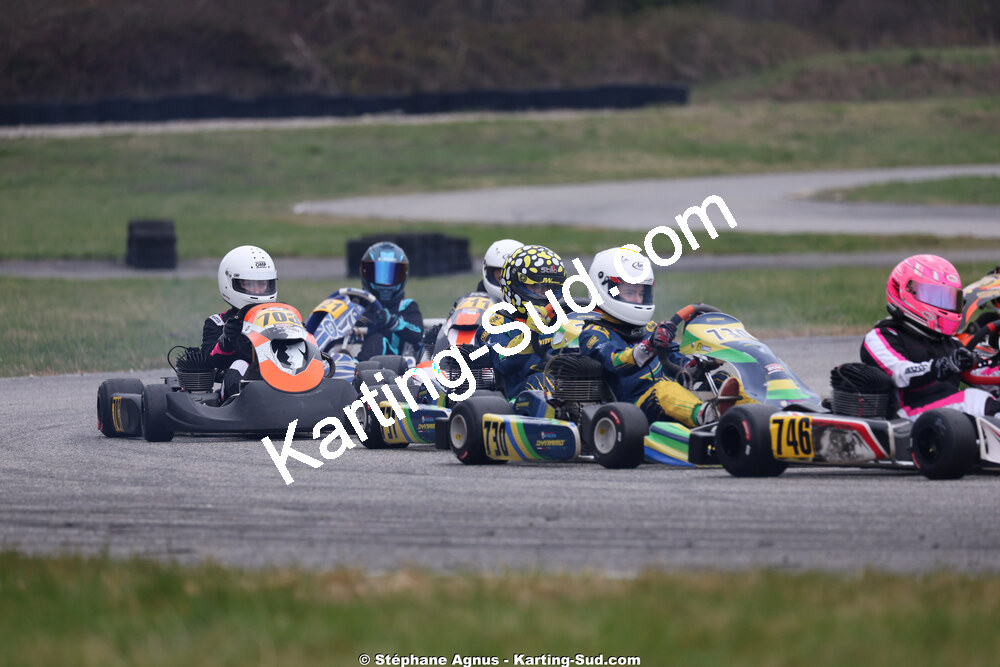 KA100 — 28/02 & 01/03/2026 : 1ère manche du Championnat du Sud 2026 à Aigues-Vives (photos Stéphane Agnus) 2026 — karting
