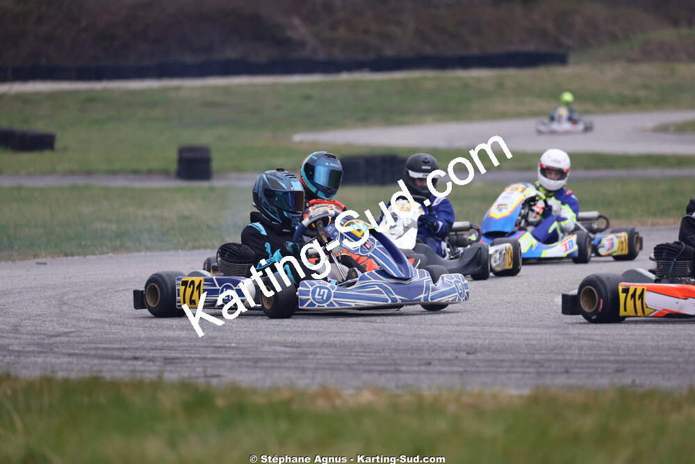 KA100 — 28/02 & 01/03/2026 : 1ère manche du Championnat du Sud 2026 à Aigues-Vives (photos Stéphane Agnus) 2026 — karting