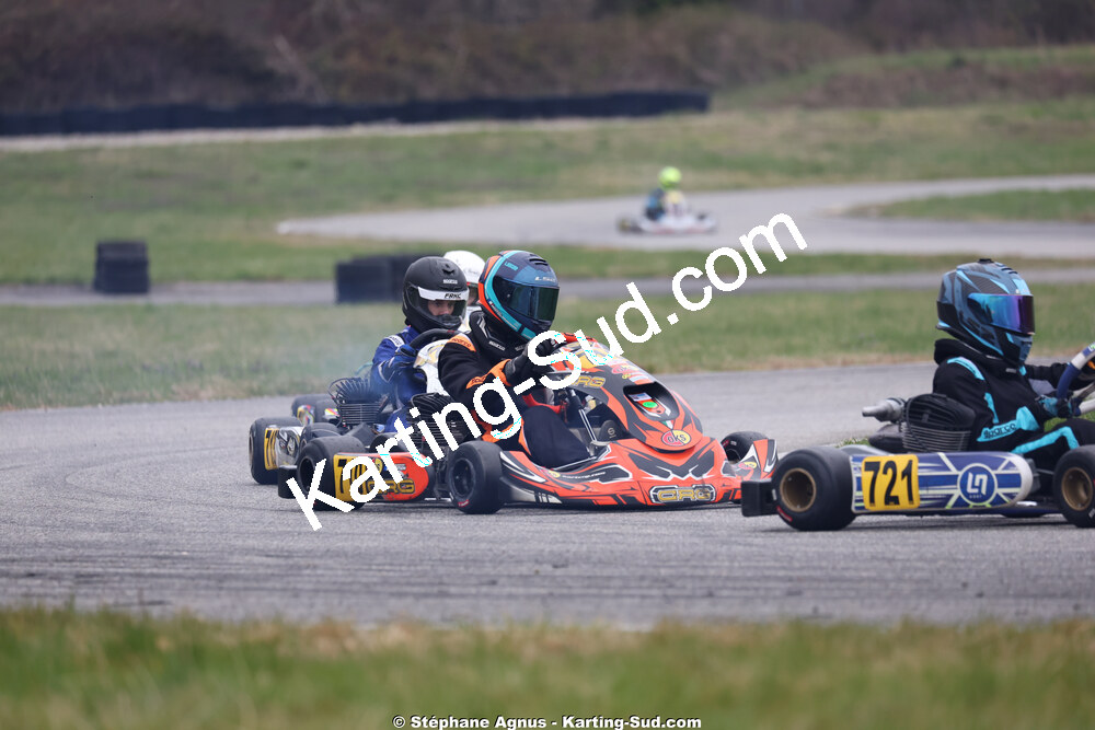 KA100 — 28/02 & 01/03/2026 : 1ère manche du Championnat du Sud 2026 à Aigues-Vives (photos Stéphane Agnus) 2026 — karting