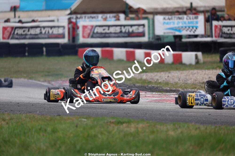 KA100 — 28/02 & 01/03/2026 : 1ère manche du Championnat du Sud 2026 à Aigues-Vives (photos Stéphane Agnus) 2026 — karting