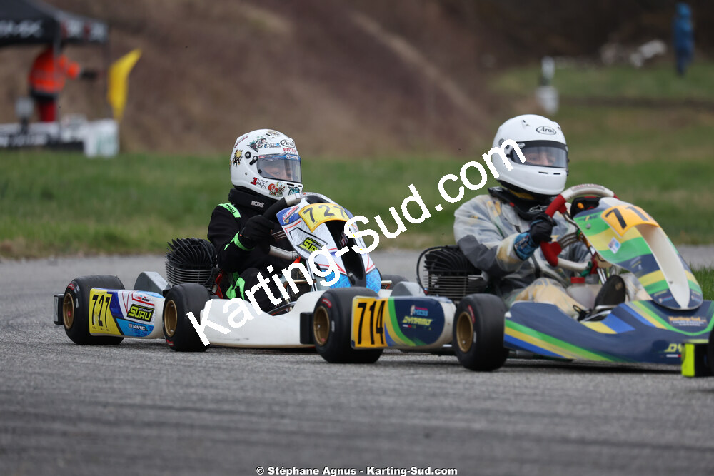 KA100 — 28/02 & 01/03/2026 : 1ère manche du Championnat du Sud 2026 à Aigues-Vives (photos Stéphane Agnus) 2026 — karting