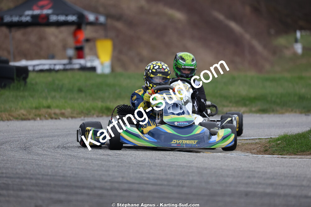Dayan SERANO — 28/02 & 01/03/2026 : 1ère manche du Championnat du Sud 2026 à Aigues-Vives (photos Stéphane Agnus) 2026 — karting