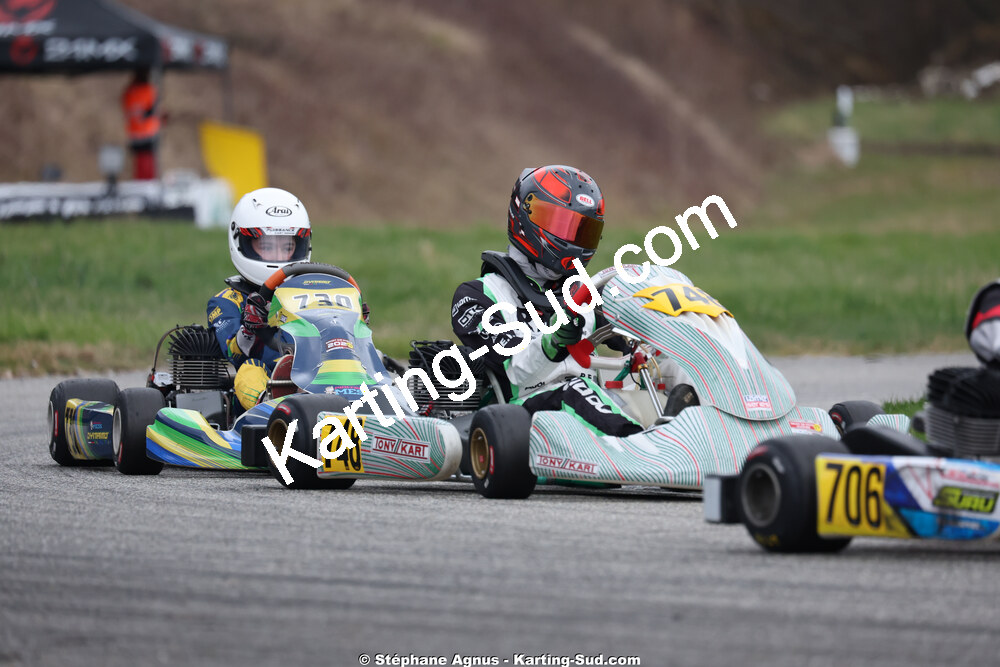 KA100 — 28/02 & 01/03/2026 : 1ère manche du Championnat du Sud 2026 à Aigues-Vives (photos Stéphane Agnus) 2026 — karting