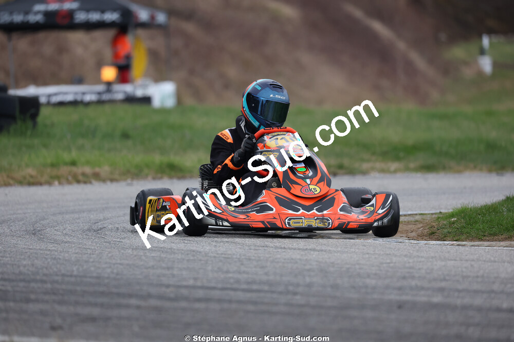 KA100 — 28/02 & 01/03/2026 : 1ère manche du Championnat du Sud 2026 à Aigues-Vives (photos Stéphane Agnus) 2026 — karting