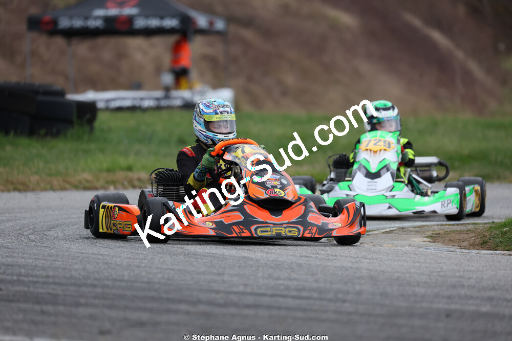 KA100 — 28/02 & 01/03/2026 : 1ère manche du Championnat du Sud 2026 à Aigues-Vives (photos Stéphane Agnus) 2026 — karting