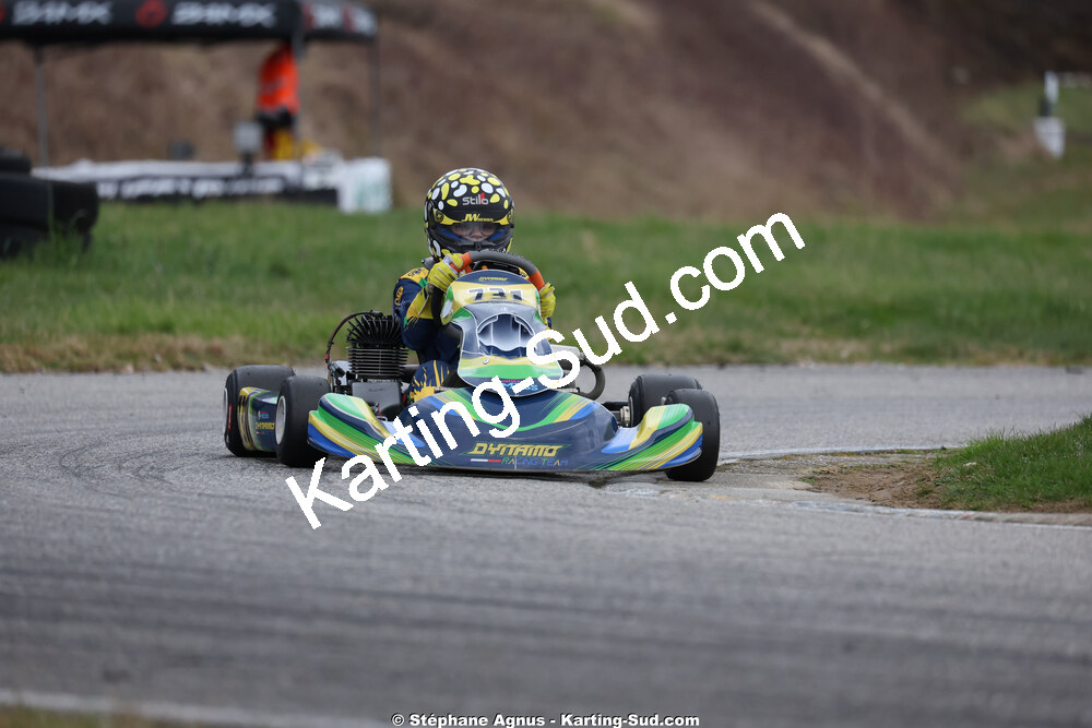 Dayan SERANO — 28/02 & 01/03/2026 : 1ère manche du Championnat du Sud 2026 à Aigues-Vives (photos Stéphane Agnus) 2026 — karting