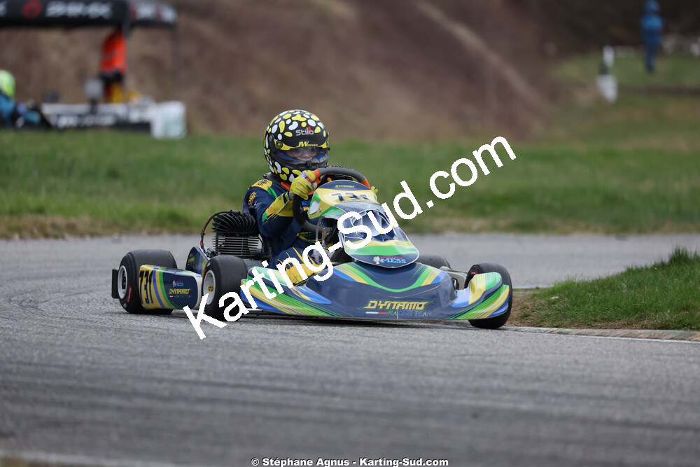 Dayan SERANO — 28/02 & 01/03/2026 : 1ère manche du Championnat du Sud 2026 à Aigues-Vives (photos Stéphane Agnus) 2026 — karting