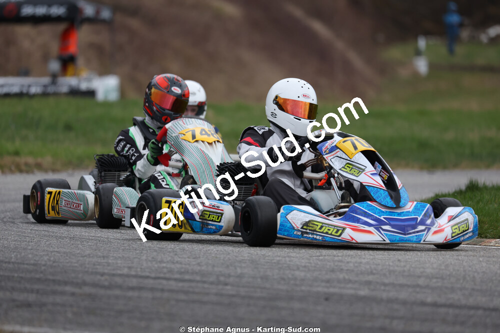 KA100 — 28/02 & 01/03/2026 : 1ère manche du Championnat du Sud 2026 à Aigues-Vives (photos Stéphane Agnus) 2026 — karting