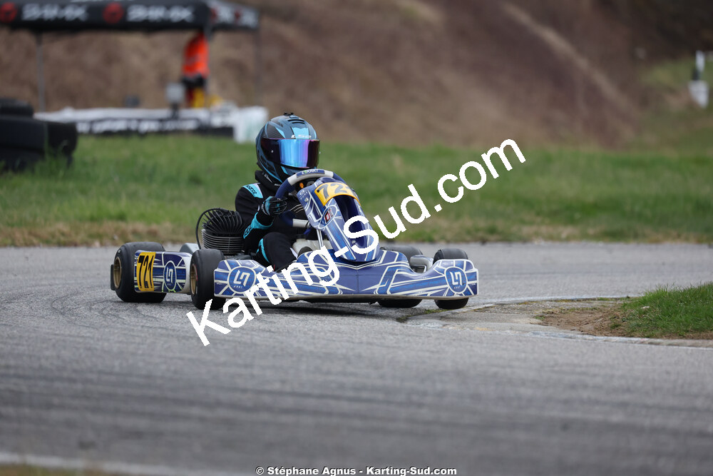 KA100 — 28/02 & 01/03/2026 : 1ère manche du Championnat du Sud 2026 à Aigues-Vives (photos Stéphane Agnus) 2026 — karting