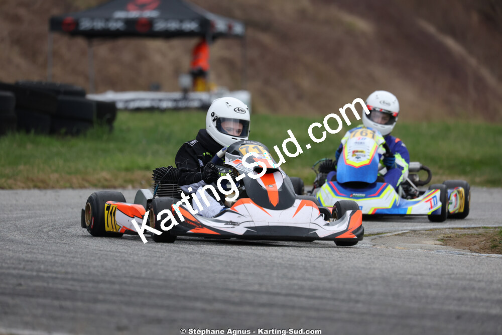 KA100 — 28/02 & 01/03/2026 : 1ère manche du Championnat du Sud 2026 à Aigues-Vives (photos Stéphane Agnus) 2026 — karting