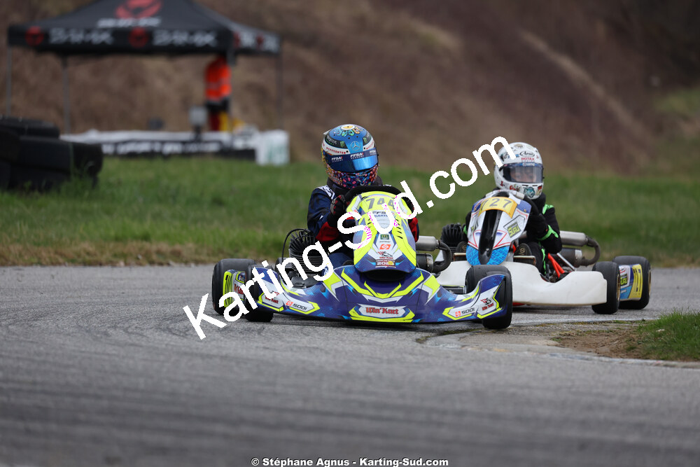 KA100 — 28/02 & 01/03/2026 : 1ère manche du Championnat du Sud 2026 à Aigues-Vives (photos Stéphane Agnus) 2026 — karting