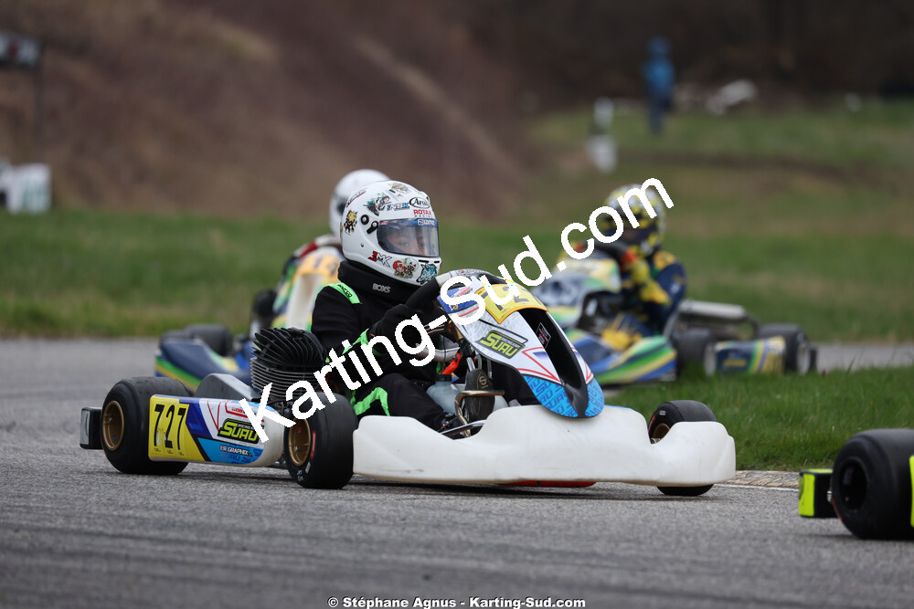 KA100 — 28/02 & 01/03/2026 : 1ère manche du Championnat du Sud 2026 à Aigues-Vives (photos Stéphane Agnus) 2026 — karting