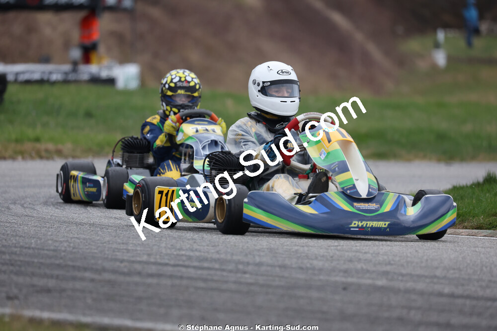 KA100 — 28/02 & 01/03/2026 : 1ère manche du Championnat du Sud 2026 à Aigues-Vives (photos Stéphane Agnus) 2026 — karting