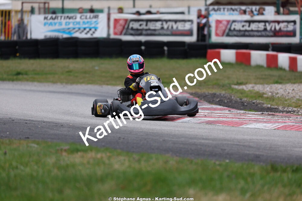 KA100 — 28/02 & 01/03/2026 : 1ère manche du Championnat du Sud 2026 à Aigues-Vives (photos Stéphane Agnus) 2026 — karting