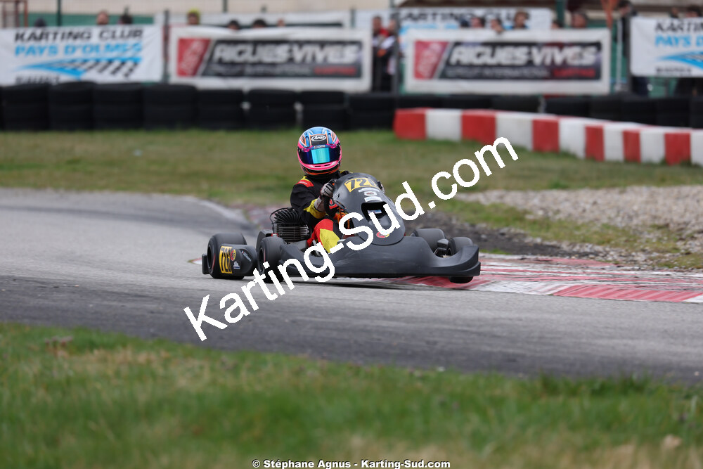 KA100 — 28/02 & 01/03/2026 : 1ère manche du Championnat du Sud 2026 à Aigues-Vives (photos Stéphane Agnus) 2026 — karting
