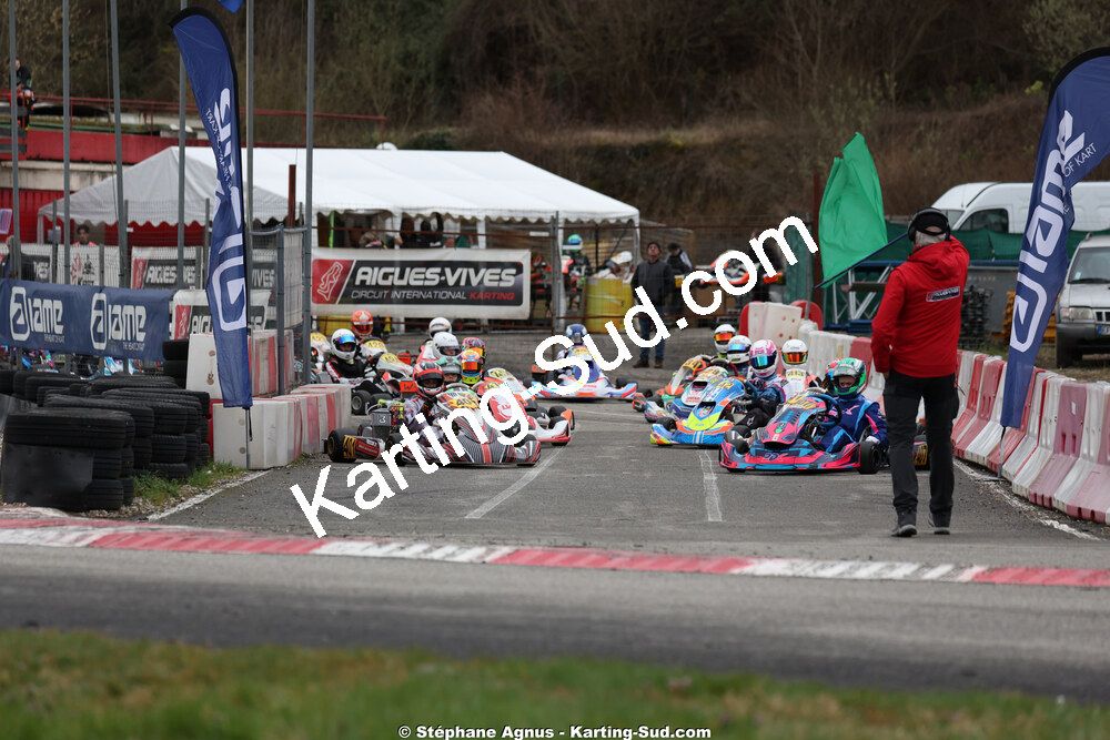 Nationale — 28/02 & 01/03/2026 : 1ère manche du Championnat du Sud 2026 à Aigues-Vives (photos Stéphane Agnus) 2026 — karting