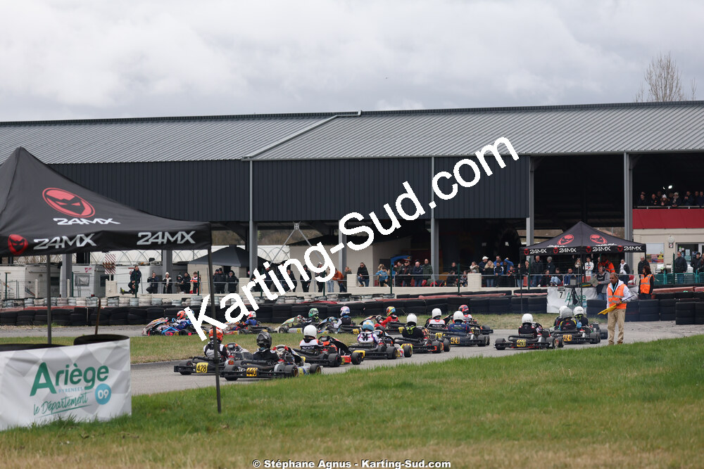 Nationale — 28/02 & 01/03/2026 : 1ère manche du Championnat du Sud 2026 à Aigues-Vives (photos Stéphane Agnus) 2026 — karting