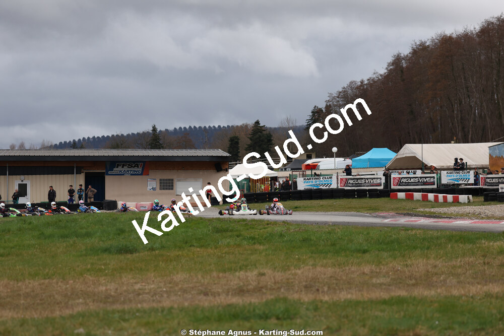 Nationale — 28/02 & 01/03/2026 : 1ère manche du Championnat du Sud 2026 à Aigues-Vives (photos Stéphane Agnus) 2026 — karting