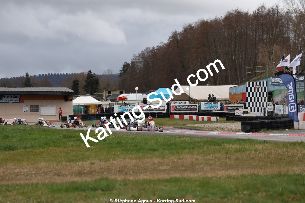 Nationale — 28/02 & 01/03/2026 : 1ère manche du Championnat du Sud 2026 à Aigues-Vives (photos Stéphane Agnus) 2026 — karting