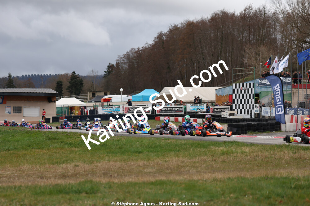 Nationale — 28/02 & 01/03/2026 : 1ère manche du Championnat du Sud 2026 à Aigues-Vives (photos Stéphane Agnus) 2026 — karting