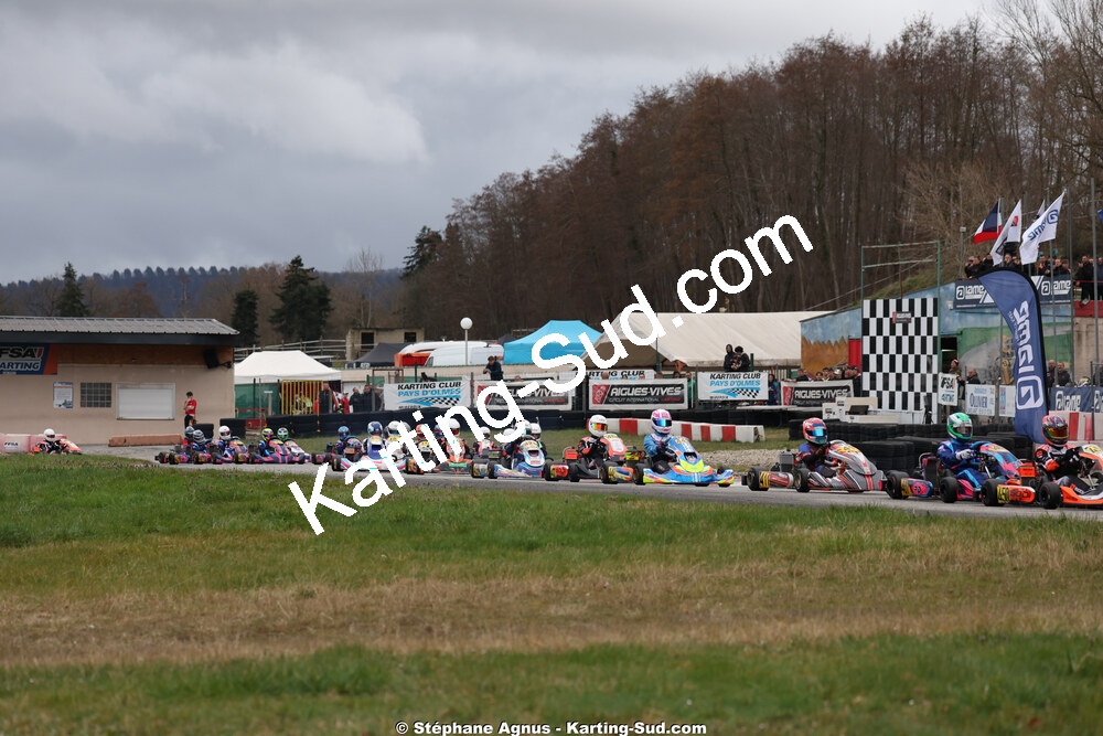 Nationale — 28/02 & 01/03/2026 : 1ère manche du Championnat du Sud 2026 à Aigues-Vives (photos Stéphane Agnus) 2026 — karting