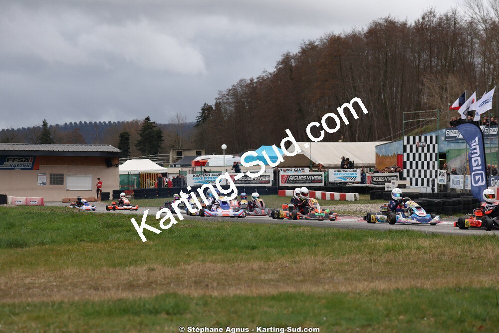 Nationale — 28/02 & 01/03/2026 : 1ère manche du Championnat du Sud 2026 à Aigues-Vives (photos Stéphane Agnus) 2026 — karting