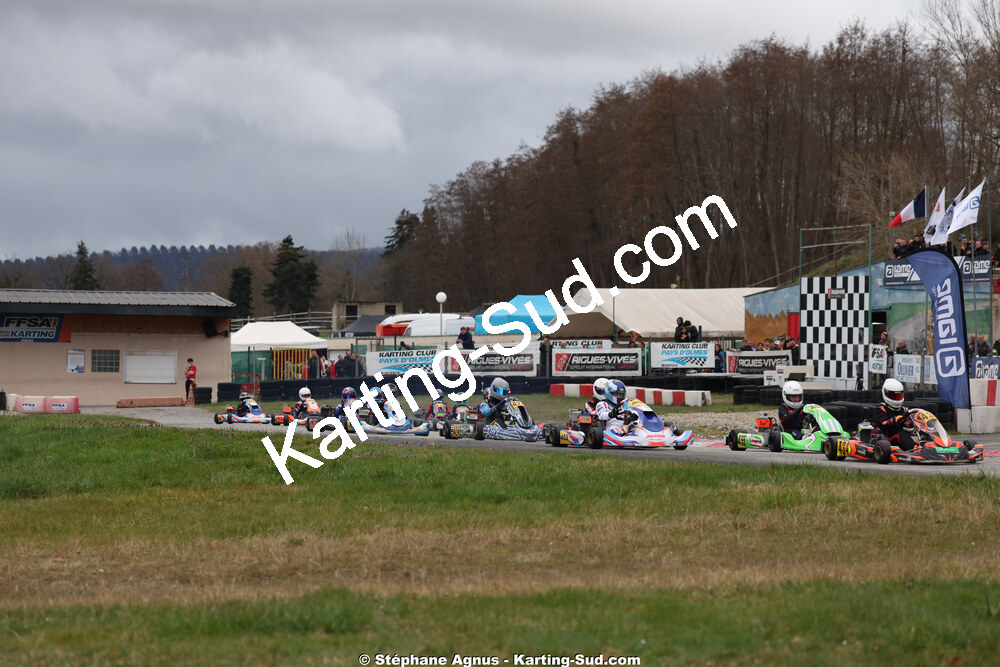Nationale — 28/02 & 01/03/2026 : 1ère manche du Championnat du Sud 2026 à Aigues-Vives (photos Stéphane Agnus) 2026 — karting