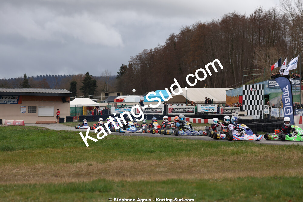 Nationale — 28/02 & 01/03/2026 : 1ère manche du Championnat du Sud 2026 à Aigues-Vives (photos Stéphane Agnus) 2026 — karting