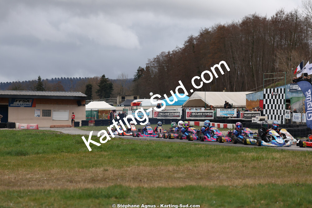 Nationale — 28/02 & 01/03/2026 : 1ère manche du Championnat du Sud 2026 à Aigues-Vives (photos Stéphane Agnus) 2026 — karting