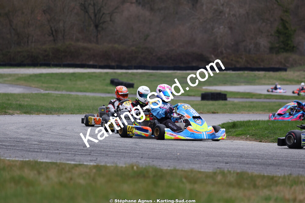 Nationale — 28/02 & 01/03/2026 : 1ère manche du Championnat du Sud 2026 à Aigues-Vives (photos Stéphane Agnus) 2026 — karting