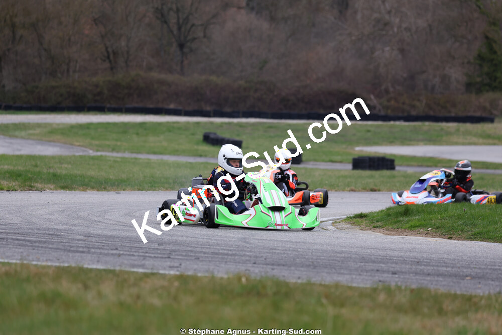 Nationale — 28/02 & 01/03/2026 : 1ère manche du Championnat du Sud 2026 à Aigues-Vives (photos Stéphane Agnus) 2026 — karting