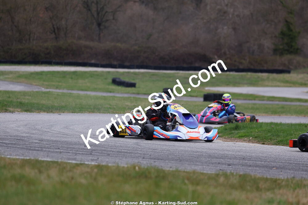 Nationale — 28/02 & 01/03/2026 : 1ère manche du Championnat du Sud 2026 à Aigues-Vives (photos Stéphane Agnus) 2026 — karting