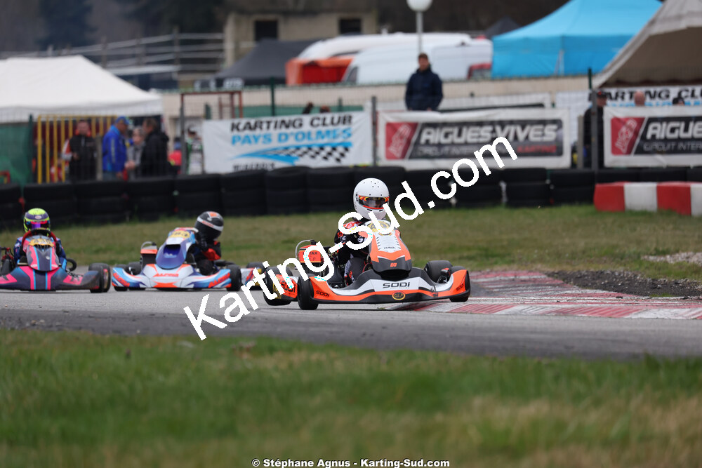 Nationale — 28/02 & 01/03/2026 : 1ère manche du Championnat du Sud 2026 à Aigues-Vives (photos Stéphane Agnus) 2026 — karting