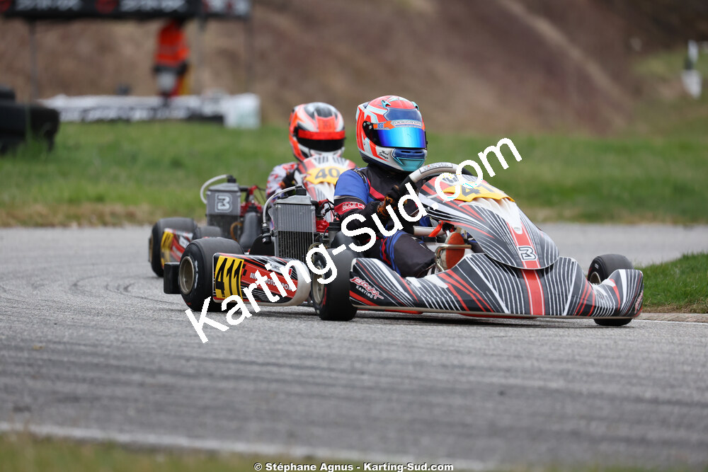 Marcel LIMOUSIN — 28/02 & 01/03/2026 : 1ère manche du Championnat du Sud 2026 à Aigues-Vives (photos Stéphane Agnus) 2026 — karting