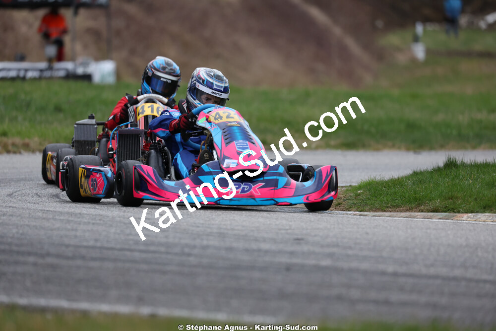 Nationale — 28/02 & 01/03/2026 : 1ère manche du Championnat du Sud 2026 à Aigues-Vives (photos Stéphane Agnus) 2026 — karting