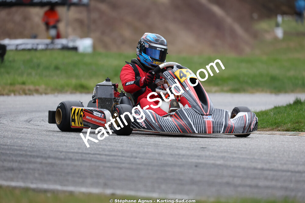 Nationale — 28/02 & 01/03/2026 : 1ère manche du Championnat du Sud 2026 à Aigues-Vives (photos Stéphane Agnus) 2026 — karting