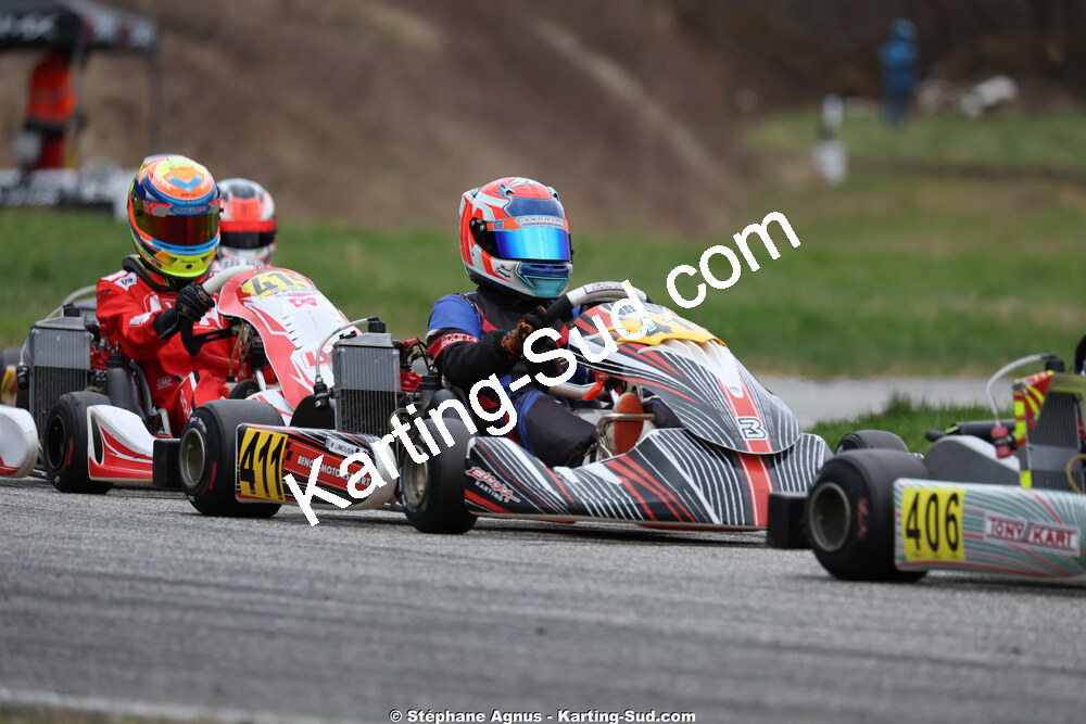 Marcel LIMOUSIN — 28/02 & 01/03/2026 : 1ère manche du Championnat du Sud 2026 à Aigues-Vives (photos Stéphane Agnus) 2026 — karting