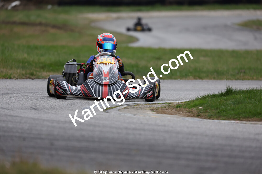 Marcel LIMOUSIN — 28/02 & 01/03/2026 : 1ère manche du Championnat du Sud 2026 à Aigues-Vives (photos Stéphane Agnus) 2026 — karting