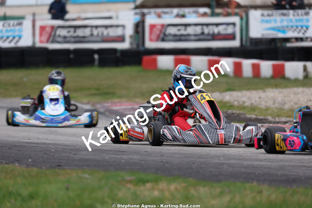 Nationale — 28/02 & 01/03/2026 : 1ère manche du Championnat du Sud 2026 à Aigues-Vives (photos Stéphane Agnus) 2026 — karting