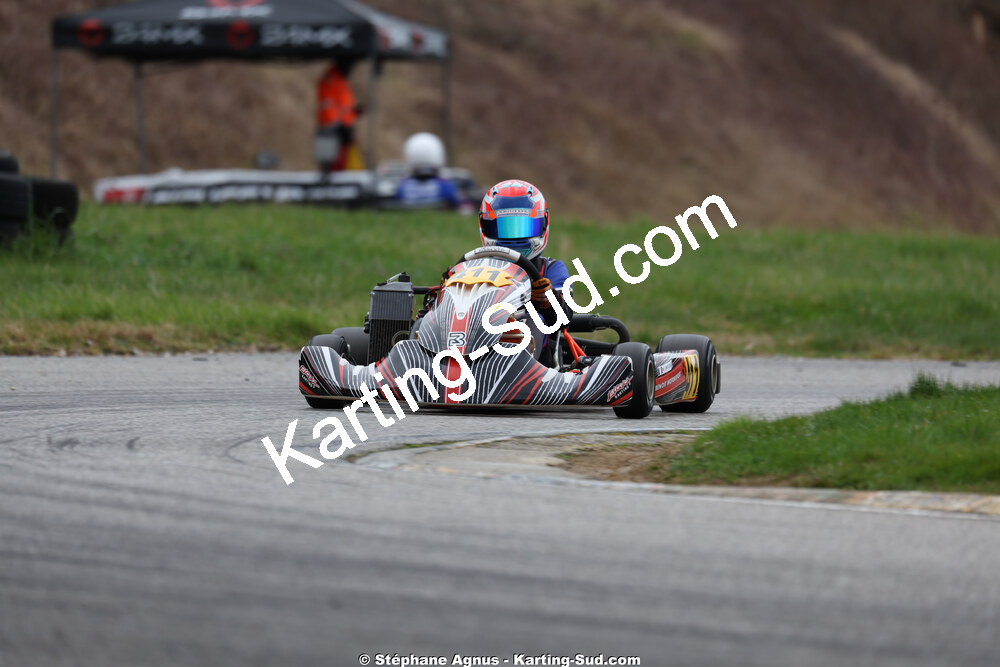 Marcel LIMOUSIN — 28/02 & 01/03/2026 : 1ère manche du Championnat du Sud 2026 à Aigues-Vives (photos Stéphane Agnus) 2026 — karting