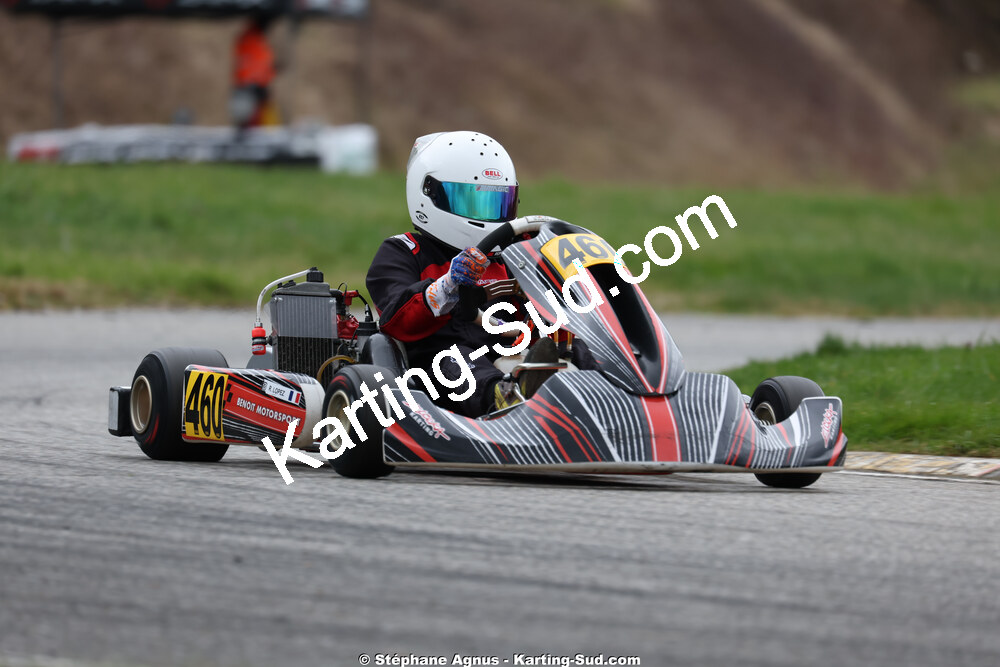 Romain LOPEZ — 28/02 & 01/03/2026 : 1ère manche du Championnat du Sud 2026 à Aigues-Vives (photos Stéphane Agnus) 2026 — karting