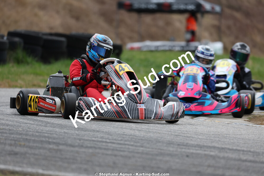 Nationale — 28/02 & 01/03/2026 : 1ère manche du Championnat du Sud 2026 à Aigues-Vives (photos Stéphane Agnus) 2026 — karting