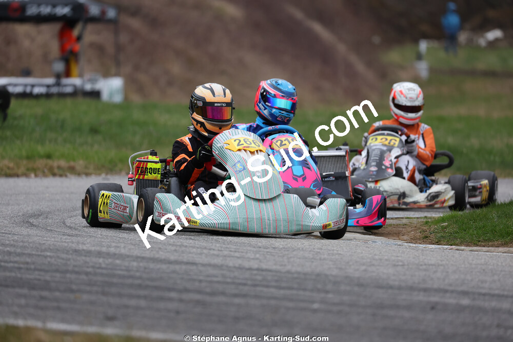 Sénior — 28/02 & 01/03/2026 : 1ère manche du Championnat du Sud 2026 à Aigues-Vives (photos Stéphane Agnus) 2026 — karting