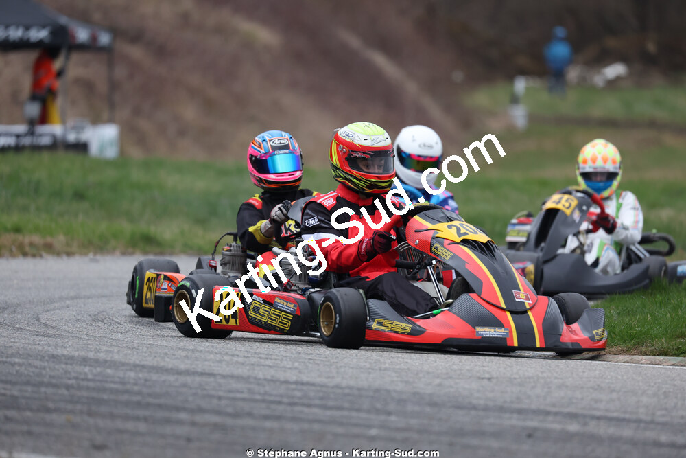 Vincent REBBERT — 28/02 & 01/03/2026 : 1ère manche du Championnat du Sud 2026 à Aigues-Vives (photos Stéphane Agnus) 2026 — karting