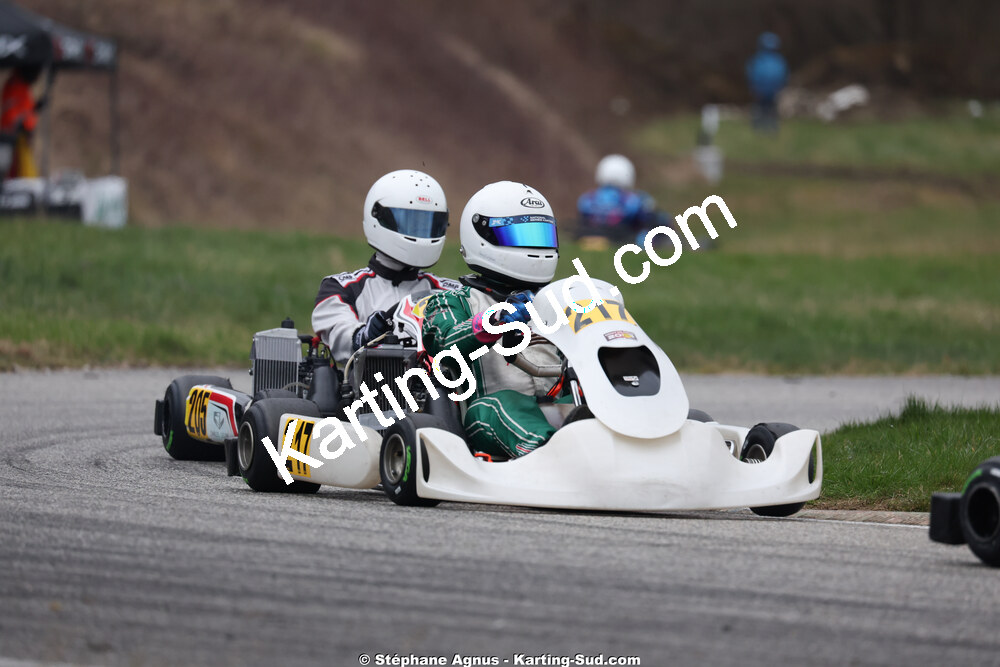 Sénior — 28/02 & 01/03/2026 : 1ère manche du Championnat du Sud 2026 à Aigues-Vives (photos Stéphane Agnus) 2026 — karting
