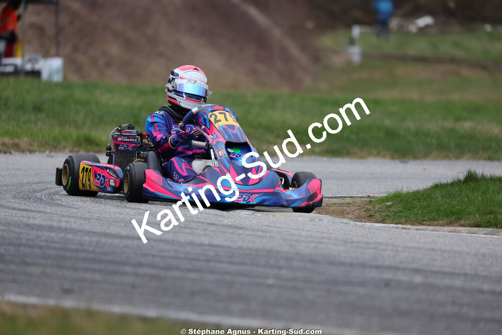 Elisa BIGNERES — 28/02 & 01/03/2026 : 1ère manche du Championnat du Sud 2026 à Aigues-Vives (photos Stéphane Agnus) 2026 — karting