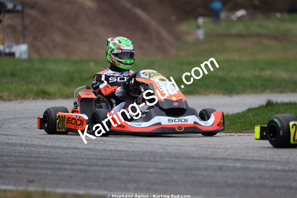 Sénior — 28/02 & 01/03/2026 : 1ère manche du Championnat du Sud 2026 à Aigues-Vives (photos Stéphane Agnus) 2026 — karting